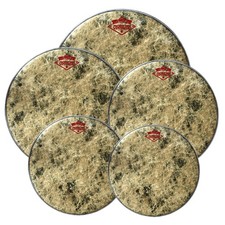 5Pc Drum Head Set 10 12 14 16 22 Vintage Styl...