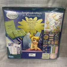Disney Fairies Tinker Bell Scrapbook Album Organizer Kit Sandylion 350 Pcs NEW