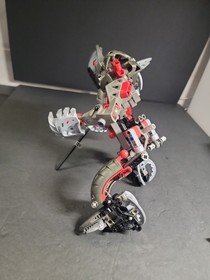 LEGO Bionicle 8593 Makuta Teridax Shadow Titan Figure WITH Flat Gold Kraata
