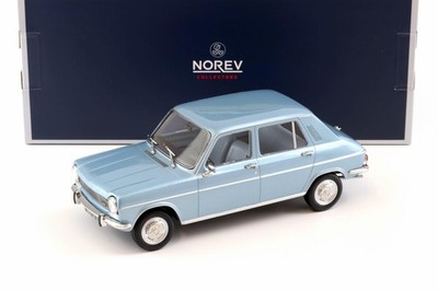 Norev 185751 1/18 Simca 1100 GLS 1968 Estoril Blue Model Car From