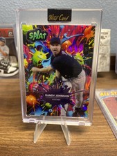 Randy Johnson Wild Card Splat 1/1 2024 Hof Seattle Mariners