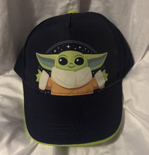 Star Wars Baby Yoda Kid's Snapback Baseball Cap - Navy, One Size