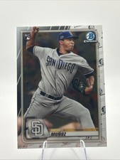2020 Bowman Chrome #7 Andres Munoz Rookie RC San Diego Padres