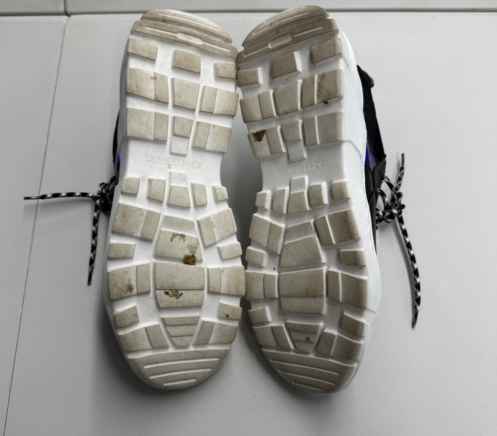 John Geiger Sneaker 003 Black Python Holographic … - image 9