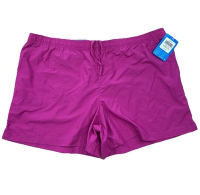 NWT Columbia Sandy River Woman s Shorts Sz XXL Pink  5'' Inseam Swim Casual NEW