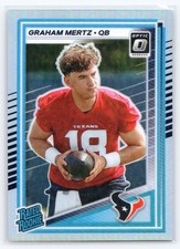 2025 Donruss Optic #259 Graham Mertz Holo Houston Texans Rookie
