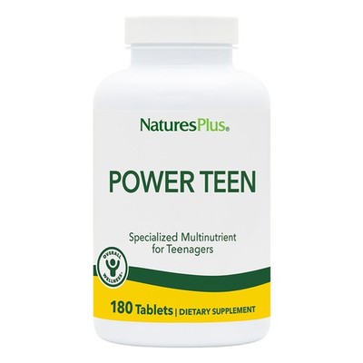 NaturesPlus Source of Life Power Teen 180 Veg Tablets Multivitamin Mineral