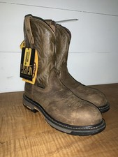 Ariat, Workhog Boot, Men  s 8D, Composite Toe, Electrical Hazard, U-Turn Entry