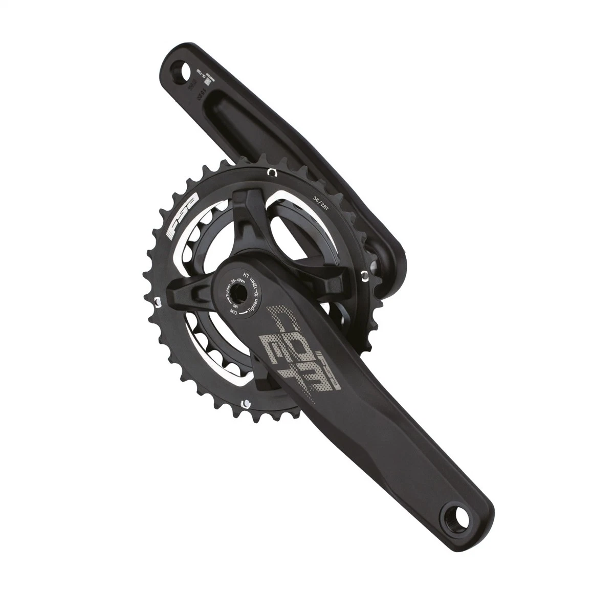 Guarnitura e corona FSA Vero Pro Jis, cono quadrato 120BCD