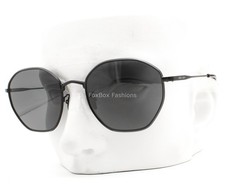 Giorgio Armani Sunglasses Matte Black Metal Gray AR 6150 3001/87 with Case