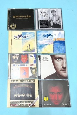 5 CD's Phil Collins (teils OVP) + 3 CD's Genesis