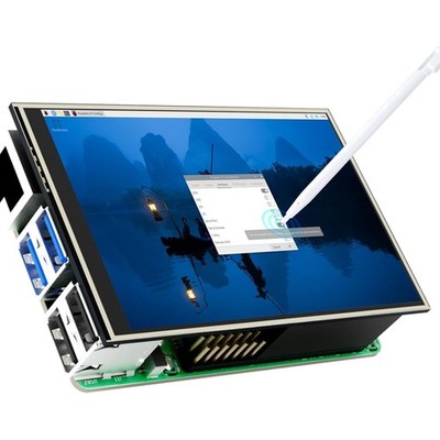3,5 Zoll Touchscreen Monitor für Raspberry Pi 3/4/5 480x320 Pixel HDMI