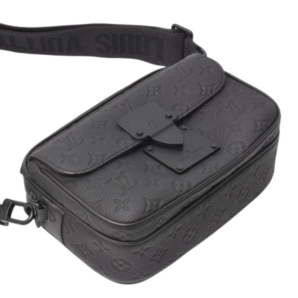 Louis Vuitton エピレザー ブラック ボストンバッグ Louis Vuitton 黒 ボストンバッグ