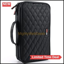CD DVD Case Holder 96 Disc Storage Wallet Binder Organizer Nylon Zipper Travel
