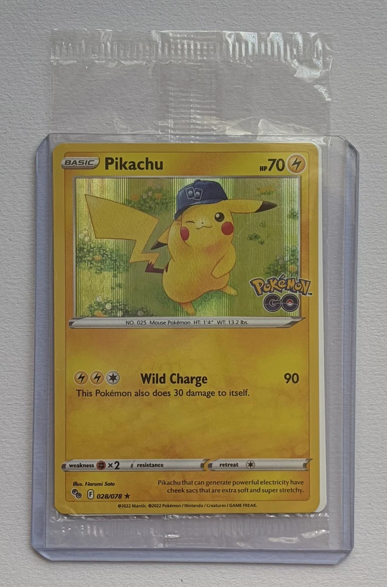 Pikachu 028/078 Pokémon GO Just Listed 2026