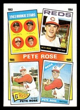 1986 Topps #2 The Pete Rose Years: 1963-1966 TPRY Card Cincinnati Reds