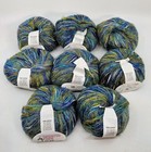 New ListingLot 8 Trendsetter Yarns Dune Color 92 Silver Blue Green 87 Yds Mohair Blend New