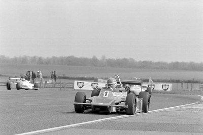 Mike White March 813 Alfa Romeo R06 Thruxton May 04 1981 Thruxton - Old Photo 2