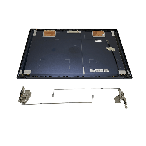 Per HP 15-eg0073cl 15-eg1073cl 15-eg2073cl Coperchio posteriore superiore blu + cerniere M08899-001 - Foto 4 di 9