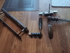 Türgriff Türklinke komplett Massiv Bronze Abstand 72mm