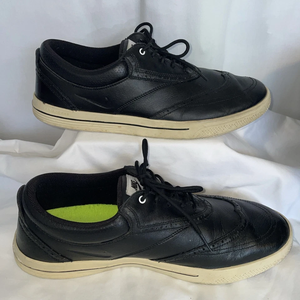 Nike Lunarlon Swingtip Spikeless Golf Shoes Mens Size 10.5 Black 533092-001 - Image 2 of 4