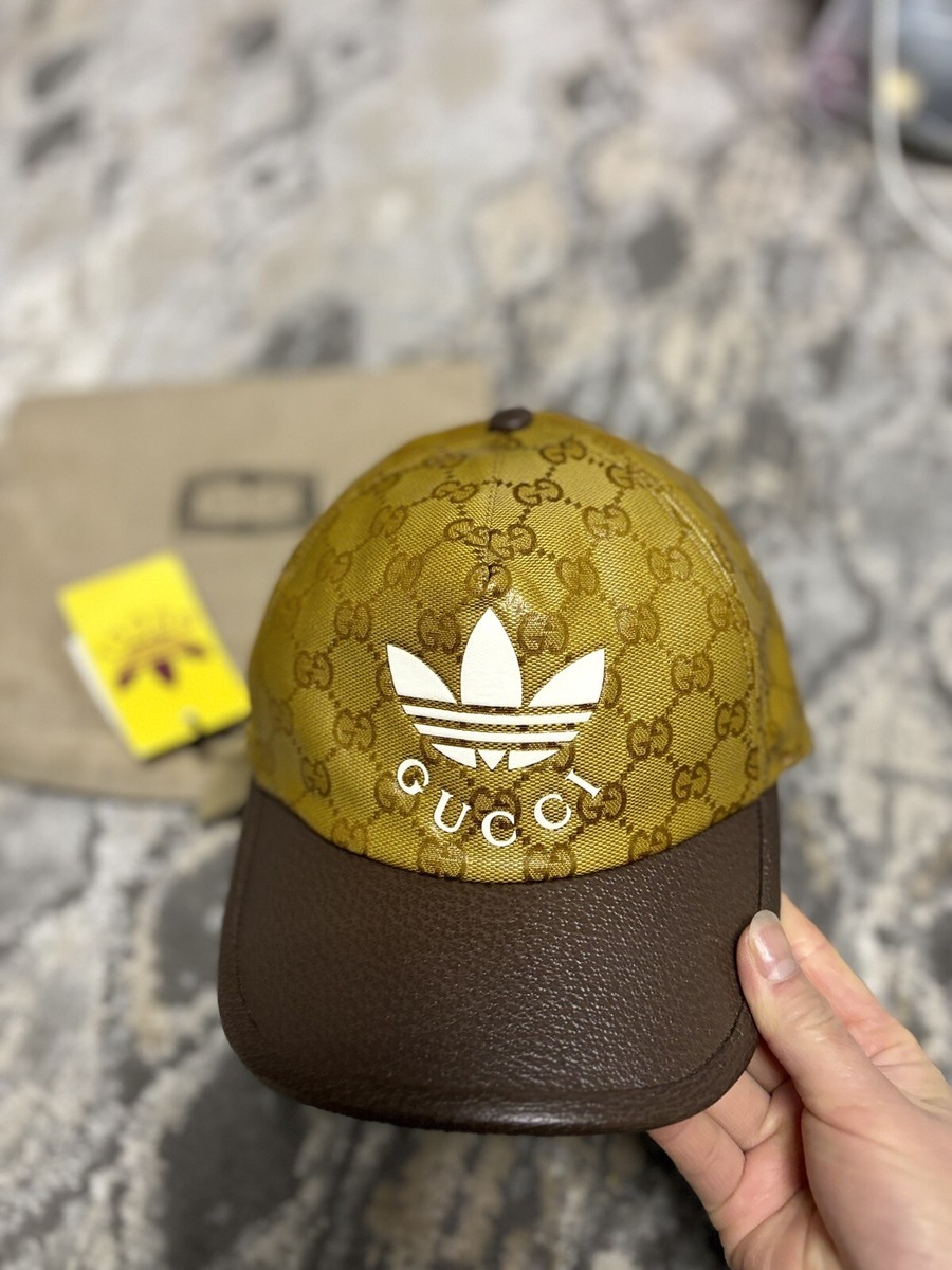 Adidas x Gucci Baseball Hat Unisex size Small 57mm Original