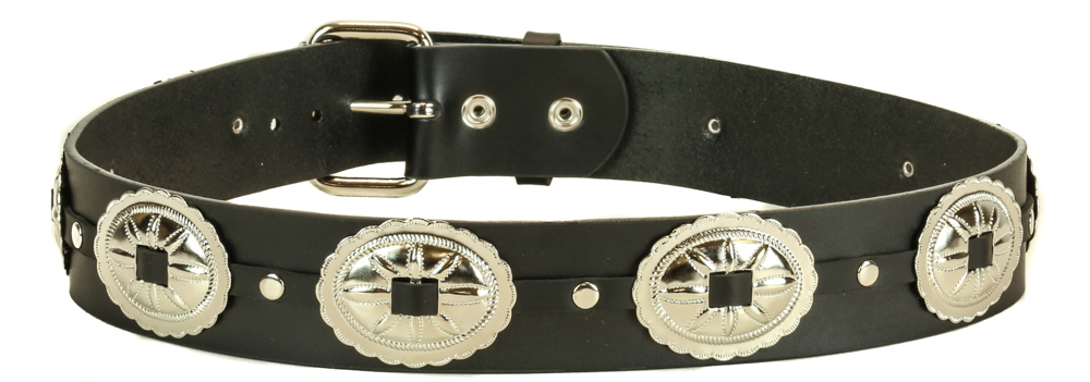 LGB BT-CONCHO×PMD STDS 85 BELT Amazon.com: Concho Belt Made In USA Real Leather Punk Goth