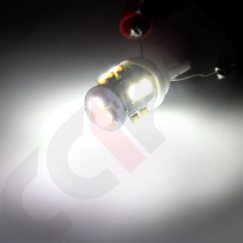 20pcs T10 W5W 10 SMD LED White License Plate Instrument Cluster Lights Bulbs - Изображение 4 из 4