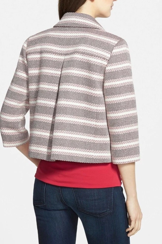 Classiques Entier Ribbon Tweed Multicolor 3/4 Ärmel Sakko Blazer Gr. Medium - Bild 2 von 3