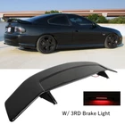52'' Rear Trunk Spoiler Wing Lip w/3RD LED Brake Light For 2004-2006 Pontiac GTO