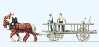 Preiser 30436 Leiterwagen, Fertigmodell, H0
