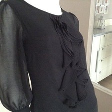 Damen  Party Kleid von .lipsy schwarz gr.34 top