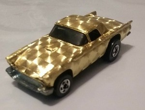 hot wheels 1977 gold thunderbird