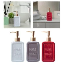 Refillable Hand Soap Dispenser with Pump Jar for Bedroom Kitchen Liquid Soap