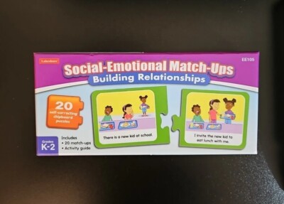 Lakeshore Learning Social Emotional Match-Ups Building Relationships Game EUC