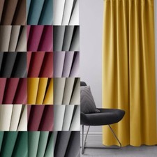 Gardine Kräuselband Vorhang Einfarbig Verdunklungsvorhang Aufhängung Pleat