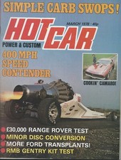 HOT CAR Magazine - March 1978