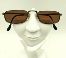 Vintage Diplomat D595 Chrome Metal Oval Sunglasses Korea FRAMES ONLY