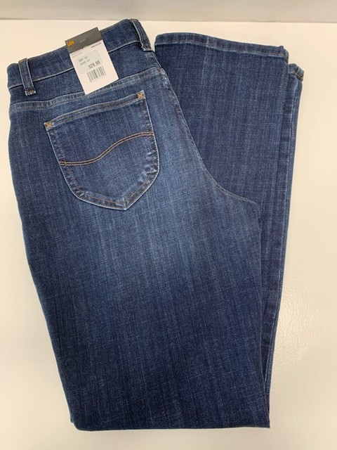 riders by lee women's classic fit straight leg jeans