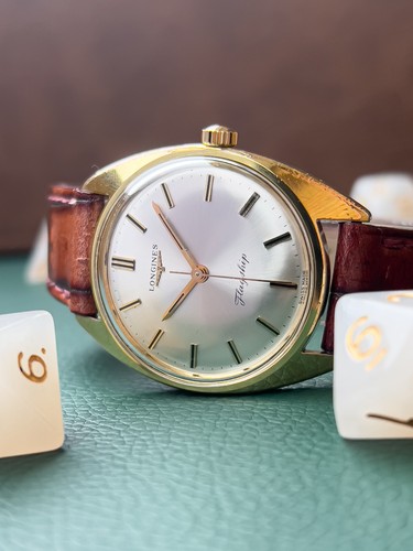 Orologio Longines Flagship 7911 Vintage Meccanico 35 Mm Longines 284 17 Jewels - Foto 12 di 21