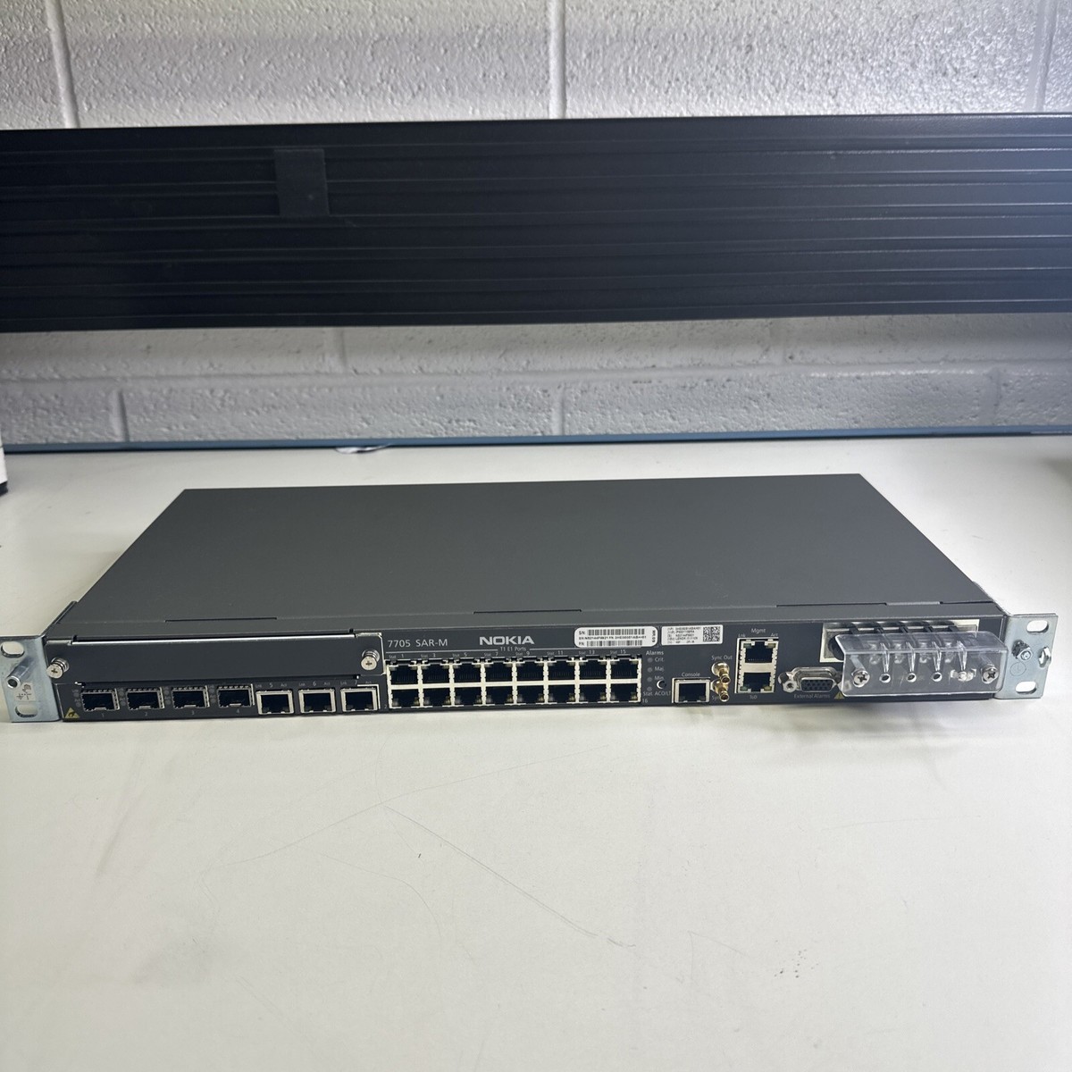 Alcatel Lucent 7705 SAR-M Service Aggregation Router T1/E1 P/N