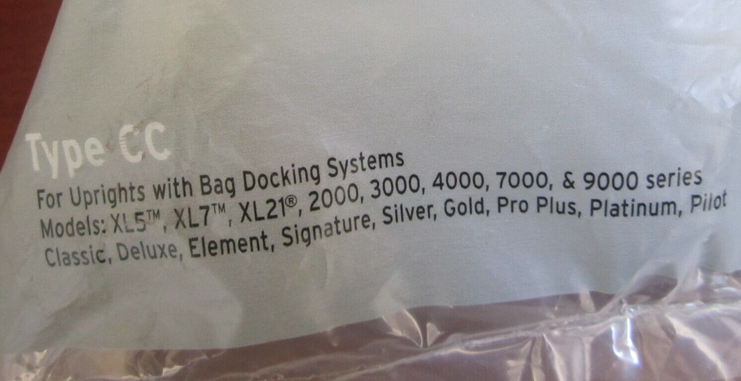 Oreck CCPK80H Type CC Odor Fighting Hepa Filtration Vacuum Bags 8 Pack