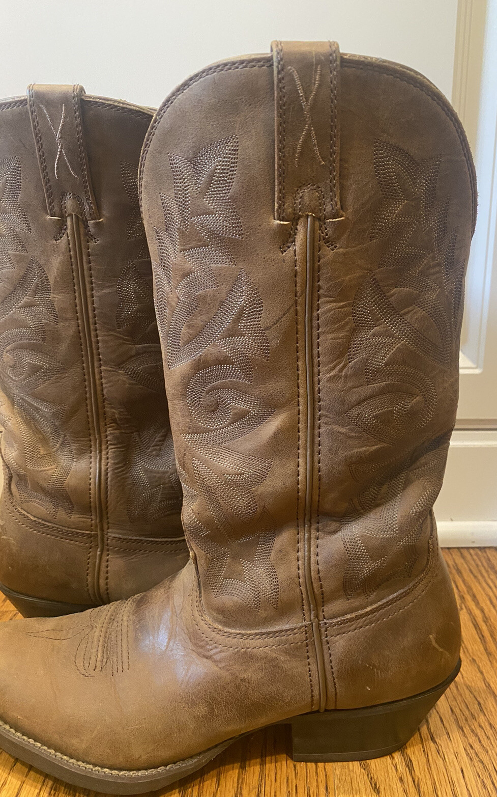 Twisted X Crafted Rustic Brown Leather Pull Up We… - image 2