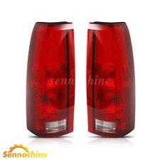 Set of 2 Tail Light Fit For 1988-1998 Chevy K1500 Silverado GMC C1500 LH & RH