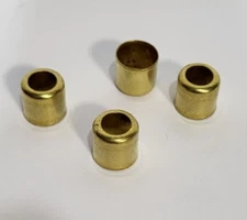 Lot of 50 Brass Ferrules Air Hose Crimp .47" ID X .51" OD X .32" ID