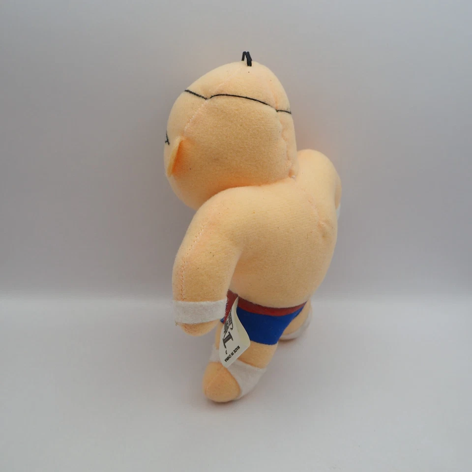 D2805A Street Fighter II SAGAT Capcom Plush 7" Stuffed Toy Doll Japan - Image 4 of 4