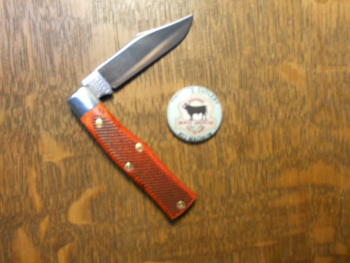 Great Eastern Tidioute Cut. #22 Magnum Knife Burnt Orange Sawcut Bone New 2024 - Picture 5 of 11