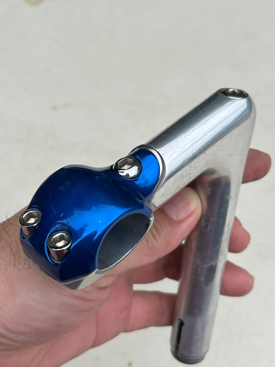 Very Rare Nitto Crystem Blue stem / Road bike / Racing / NJS Very Rare Nitto Crystem Blue stem / Road bike / Racing / NJS