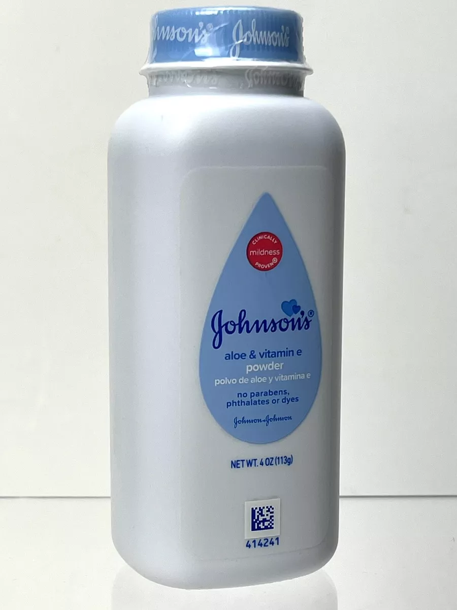 Johnson's baby aloe & vitamin cheap e powder