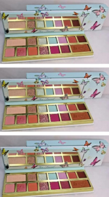 TOO FACED TOO FEMME ETHEREAL EYE SHADOW AND PRESSED PIGMENT PALETTE NWB 3PCS